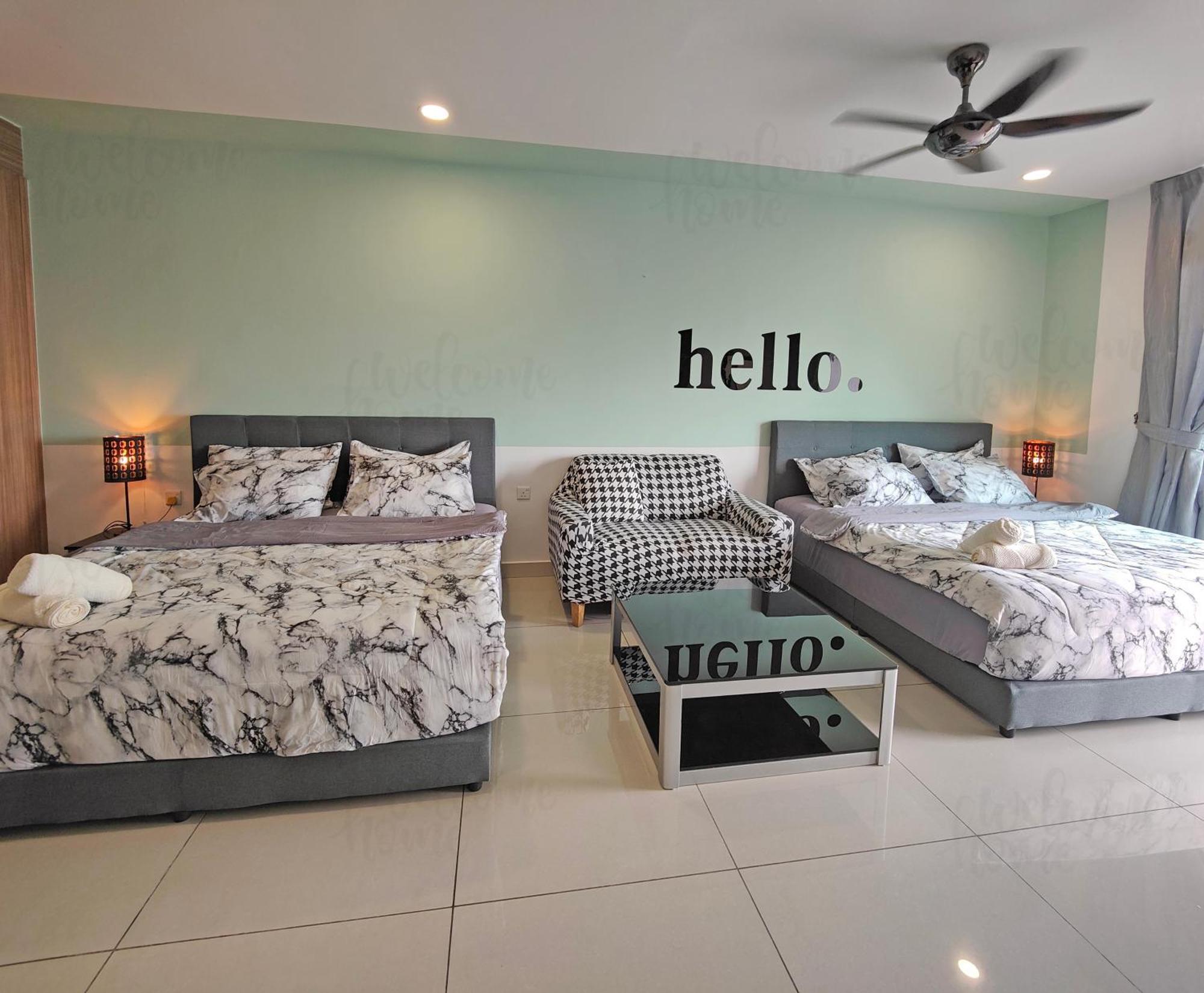 D'Esplanande Residence Homestay By Welcome Home Johor Bahru Rom bilde
